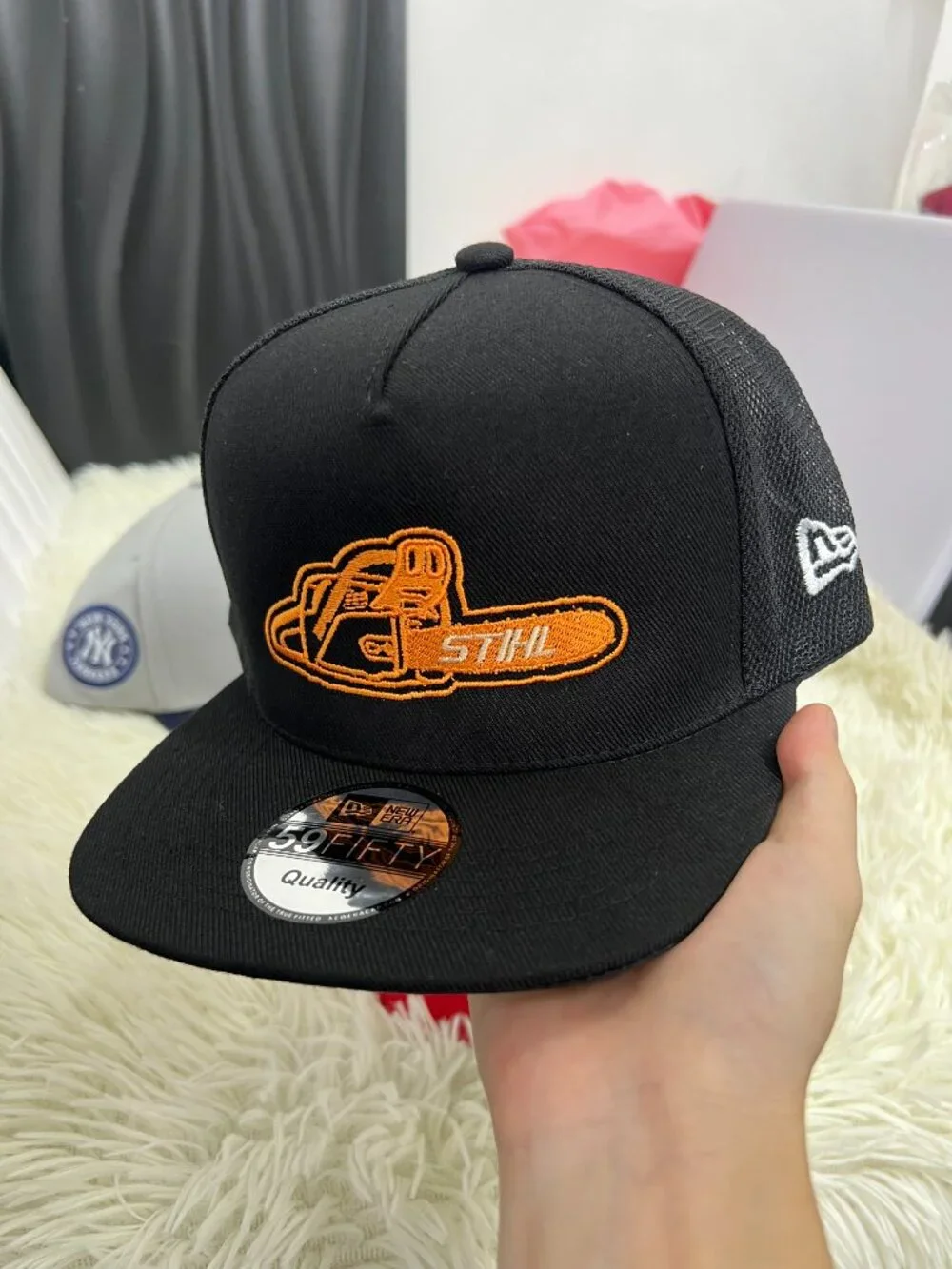 Stihl embroidered 59 Fifty Snapback Cap